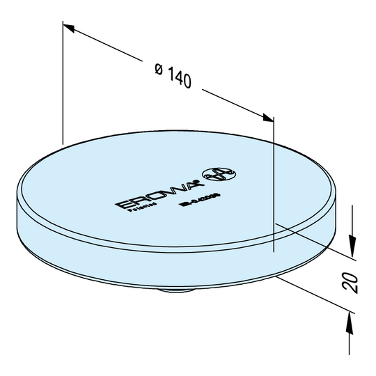 Erowa ER-042038 MTS Cover EDM Tooling Warehouse