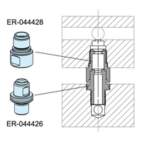 Erowa ER-044426 Nipple for MTS Base Plate EDM Tooling Warehouse