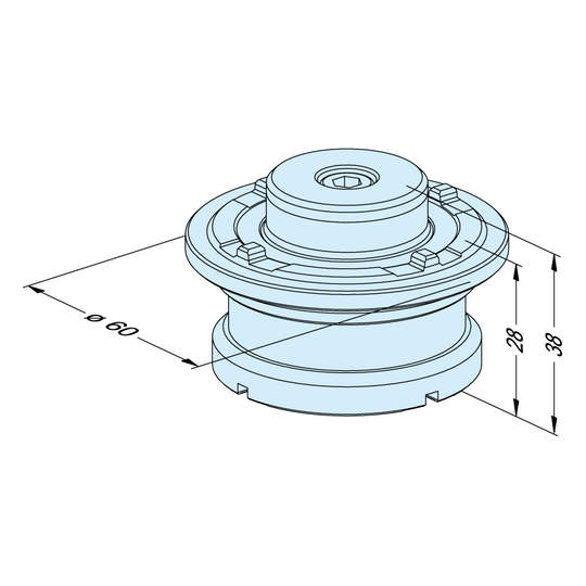 Erowa ER-044686 Adapter CTS / CTS EDM Tooling Warehouse