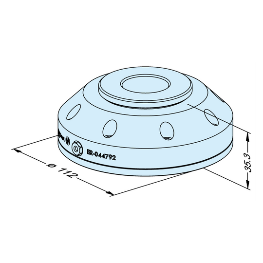 Erowa ER-044792 CTS chuck pneumatic EDM Tooling Warehouse