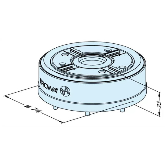 Erowa ER-046182 Manual Valve 3/2 Way for FTS EDM Tooling Warehouse