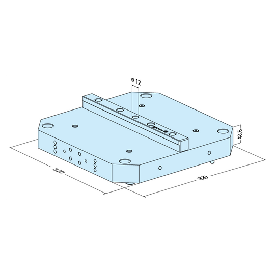 Erowa ER-048377 UPC Alignment Pallet EDM Tooling Warehouse