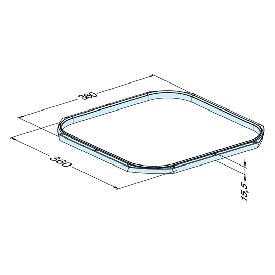 Erowa ER-049041 MTS Seal Frame Set 200 EDM Tooling Warehouse