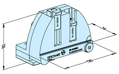 Erowa ER-051800 Sine vise PalletSet W EDM Tooling Warehouse