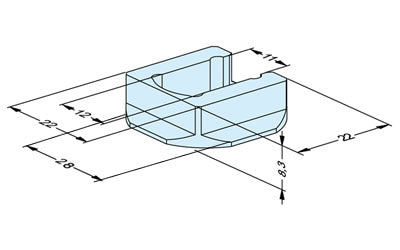 Erowa ER-051968 Chucking Spigot Clip 2 Open, Set of 20 EDM Tooling Warehouse