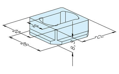 Erowa ER-051969 Chucking Spigot Clip 2 Closed, Set of 20 EDM Tooling Warehouse
