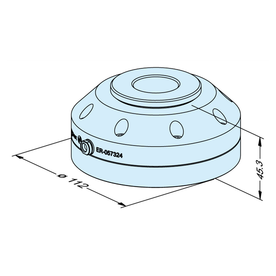 Erowa ER-056984 CTS Chuck with Monitoring EDM Tooling Warehouse