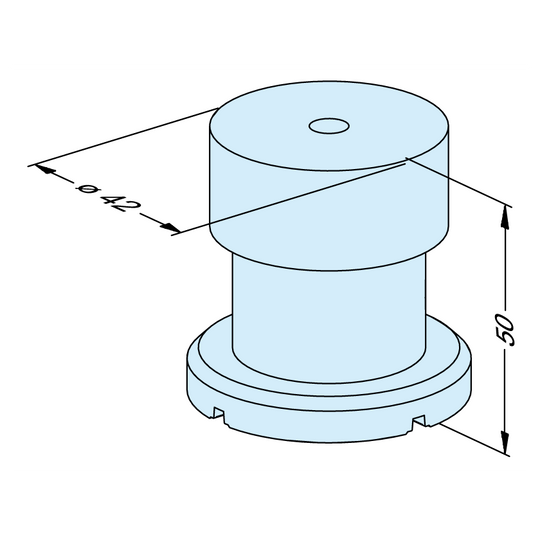 Erowa ER-061321 Collet Chuck CTS dia. 42 AIK Wall Thickness 2mm EDM Tooling Warehouse