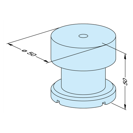 Erowa ER-061336 Collet Chuck CTS dia. 50 AIK Wall Thickness 2mm EDM Tooling Warehouse