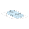 Erowa ER-062364 MTS+ Base Plate 180 x 360 P