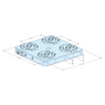 Erowa ER-062456 MTS+ Base Plate 360 x 360 P/A