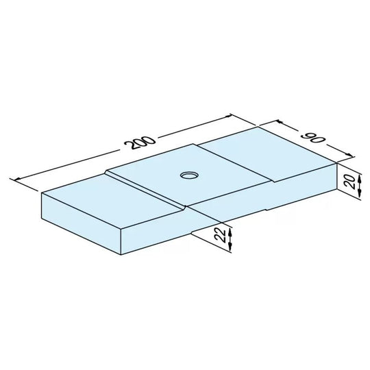 Erowa ER-062821 Plate FrameSet Fix 150mm EDM Tooling Warehouse