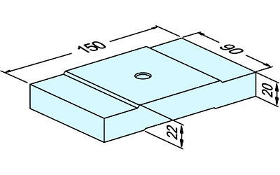 Erowa ER-062822 Plate FrameSet Fix 200mm EDM Tooling Warehouse