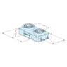 Erowa ER-063134 MTS 81 Base Plate 110 x 210 P Pitch 120 mm