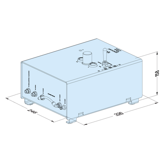 Erowa ER-064006 MTS+ Manual Control Unit Monitored with Booster EDM Tooling Warehouse