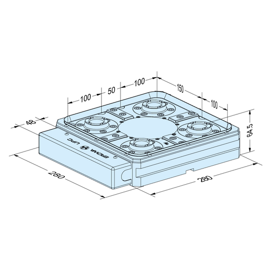 Erowa ER-074524 UPC Chuck EDM Tooling Warehouse