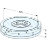 Erowa ER-094093 Sealing Ring ITS 50 C for PC210