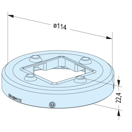 Erowa ER-094112 Sealing Ring ITS 50 C for SSF Manual EDM Tooling Warehouse