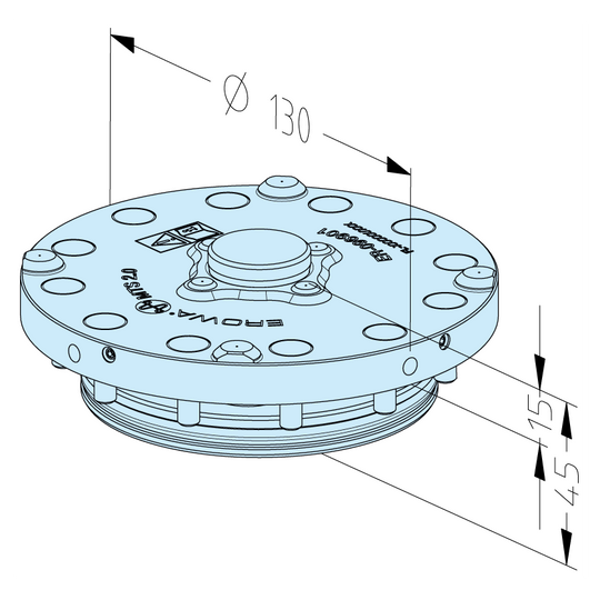 Erowa ER-096901 MTS 2.0 IntegralChuck M-P/A EDM Tooling Warehouse
