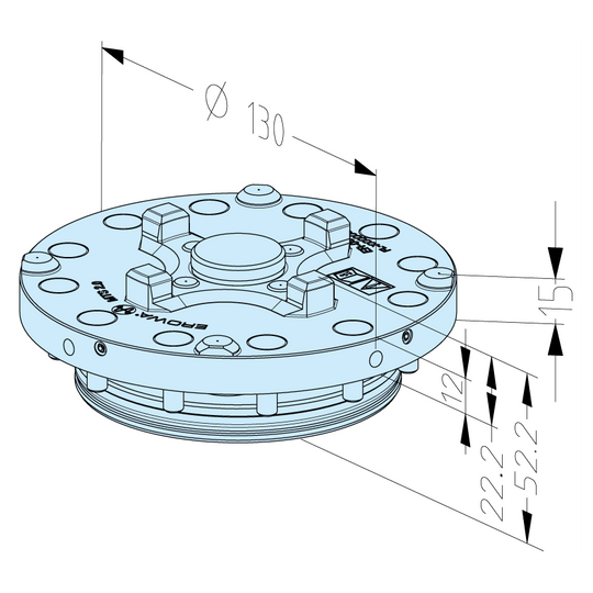 Erowa ER-096903 MTS 2.0 IntegralChuck S-P/A EDM Tooling Warehouse