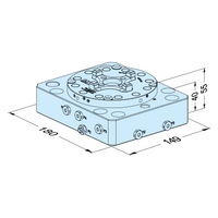 Erowa ER-100145 MTS 2.0 Base Plate 149 x 180 S-P/A Single EDM Tooling Warehouse