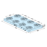 Erowa ER-103289 MTS 2.0 Base Plate 360 x 760, P Pitch 200 mm