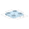 Erowa ER-113302 MTS Base Plate Universal 410x410 P, Pitch 250