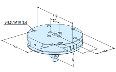 Erowa ER-115308 Pallet Ø 148 G EDM Tooling Warehouse