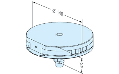 Erowa ER-115523 Pallet Ø 148 P Blank EDM Tooling Warehouse