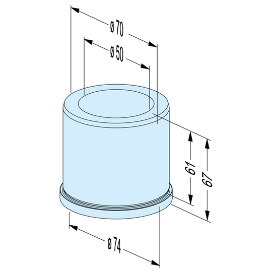 Erowa ER-128759 HPC Sleeve for Pre-Centering Spigot EDM Tooling Warehouse