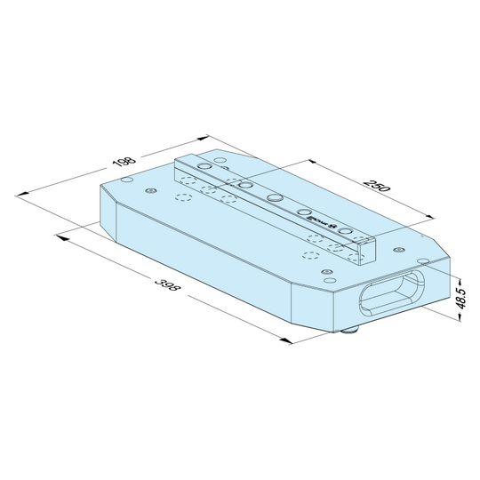 Erowa ER-130136 MTS Alignment Pallet 198 x 398 / 250 EDM Tooling Warehouse