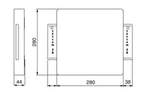 System 3R 3R-771.2, Pallet 280x280 mm, Dynafix EDM Tooling Warehouse