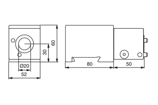 System 3R 3R-222.2, Manual chuck adapter, Mini EDM Tooling Warehouse