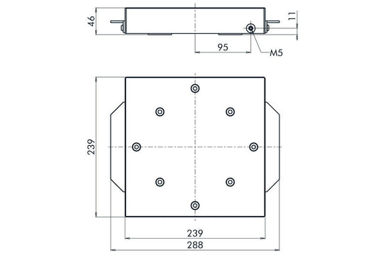 System 3R C694810, GPS 240 Pallet, ground EDM Tooling Warehouse