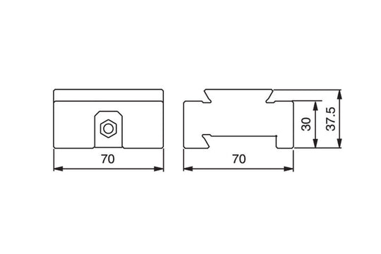 System 3R 3R-223, Spacer element 30 mm, WEDM EDM Tooling Warehouse