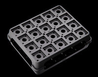 MaxxMacro & Maxx-ER 20 Piece Tray for 50 and 54 Holders EDM Tooling Warehouse
