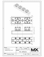 MaxxMacro 54 Quad Multi Quick Chuck Precision Rail EDM Tooling Warehouse