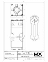 MaxxMacro 54 Chuck Extension 10 Inch Quick Chuck EDM Tooling Warehouse