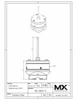 MaxxMacro Probe Spring Loaded Centering Sensor 5MM Tip EDM Tooling Warehouse