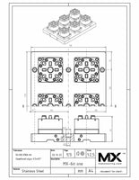 MaxxMacro 70 Pneumatic Six (6) Multi Chuck System EDM Tooling Warehouse