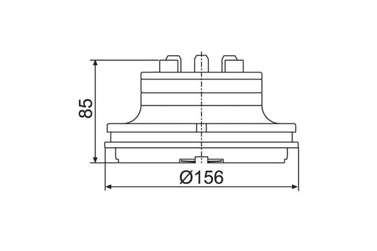System 3R 3R-682.600-A, Pneumatic chuck adapter, Magnum-Macro EDM Tooling Warehouse