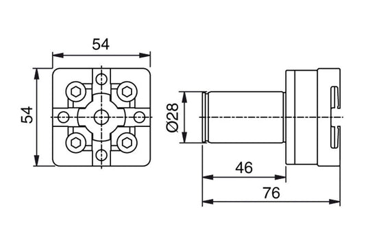 System 3R 3R-656, Control rod, Macro EDM Tooling Warehouse