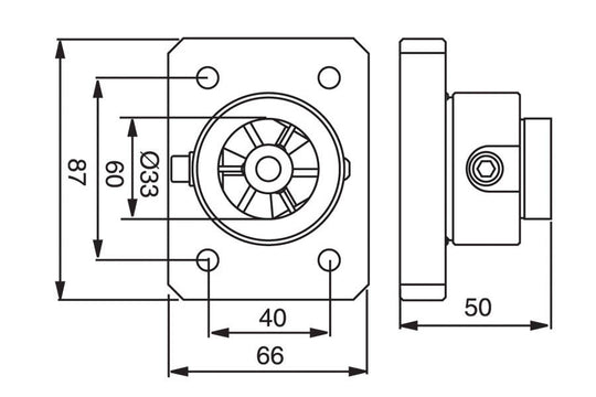 System 3R 3R-402.1, Manual chuck, MacroJunior EDM Tooling Warehouse