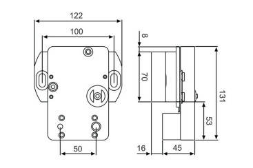 System 3R 3R-232S, Leveling adapter EDM Tooling Warehouse