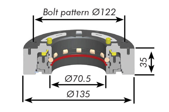 System 3R 3R-690.1-110, Pneumatic chuck, Matrix 110 EDM Tooling Warehouse