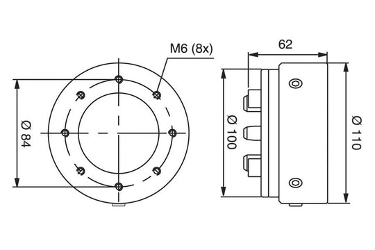 System 3R 3R-600.20, Manual chuck, MacroHighPerformance EDM Tooling Warehouse