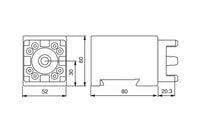 System 3R 3R-622.2, Manual chuck adapter, Macro EDM Tooling Warehouse