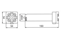 System 3R 3R-466.15033, Manual chuck adapter, Macro-MacroJunior EDM Tooling Warehouse