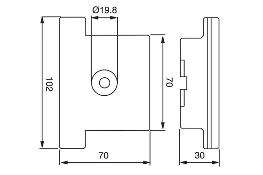 System 3R 3R-606.1-N, Check ruler, MacroNano EDM Tooling Warehouse