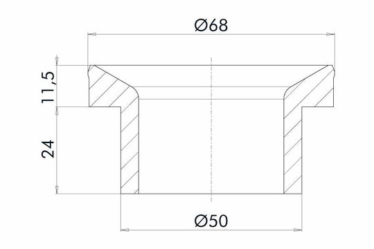 System 3R C286150, Pre-centring bush HCP/HSP/HHP EDM Tooling Warehouse